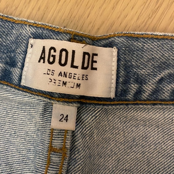 Agolde Riley denim, size 24 - Picture 2 of 6